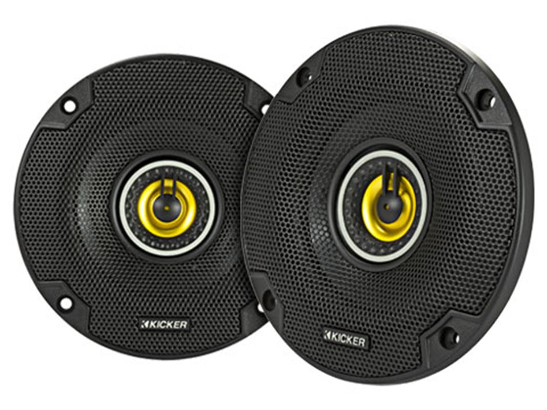 Kicker 46CSC44, 4-tums koaxialhögtalare (100 mm), 4 ohm, RoHS-kompatibla