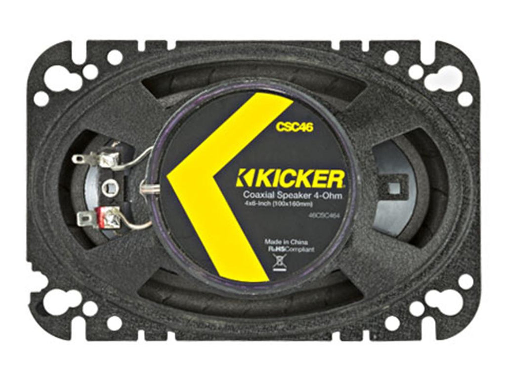 Kicker 46CSC464, 4x6-tums koaxialhögtalare