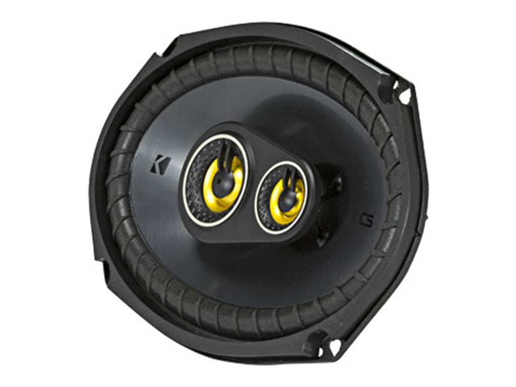 Kicker 46CSC6934, 6x9-tums 3-vägs koaxialhögtalare (160x230 mm), 4 ohm
