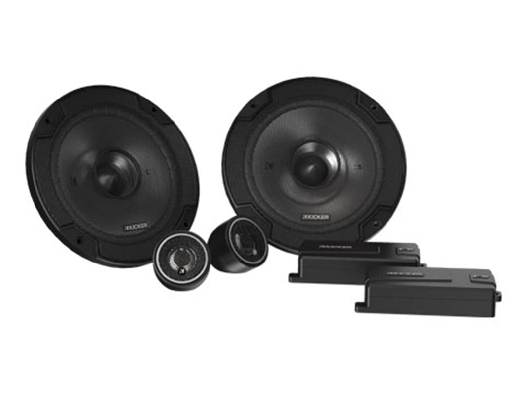 Kicker 46CSS654, 6,5-tums komponentsystem med 0,75-tums diskanter, 4 ohm