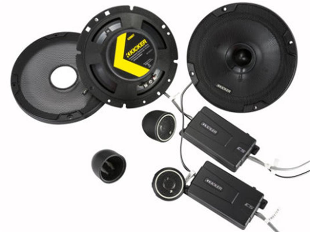 Kicker 46CSS674, 6,75-tums komponentsystem med 0,75-tums diskanter, 4 ohm