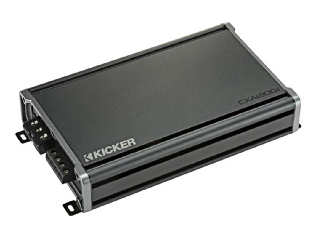 Kicker 46CXA12001, CXA1200.1 1200 W monoförstärkare i klass D för subwoofer
