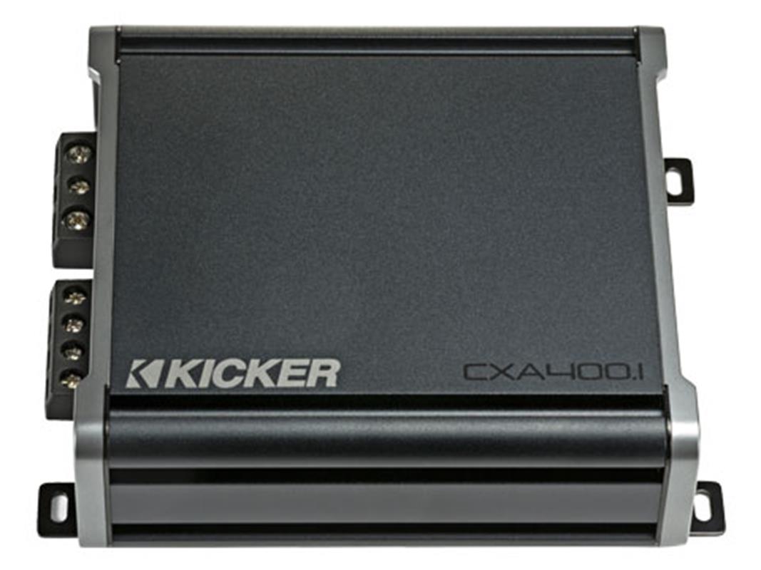 Kicker 46CXA4001, CXA400.1 400 W monoförstärkare i klass D för subwoofer
