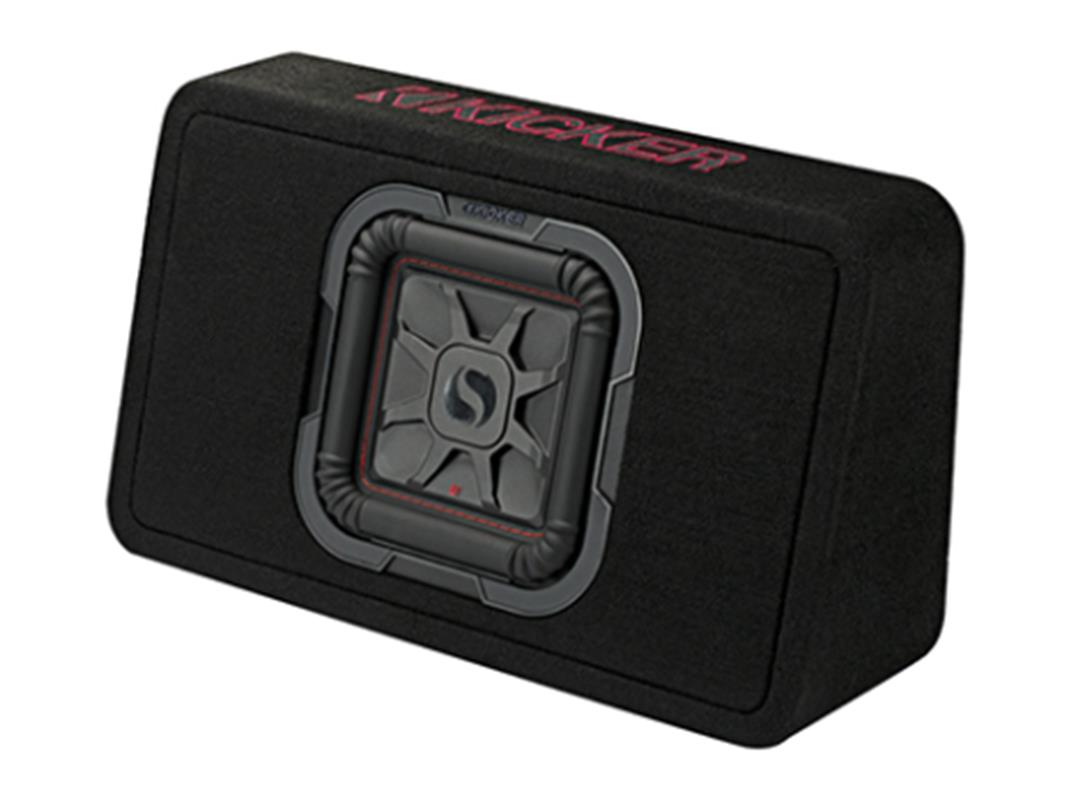 Kicker 46TL7T82, TL7T 8-tums (20 cm) Solo-Baric-subwoofer i lågprofilslåda, 2 ohm