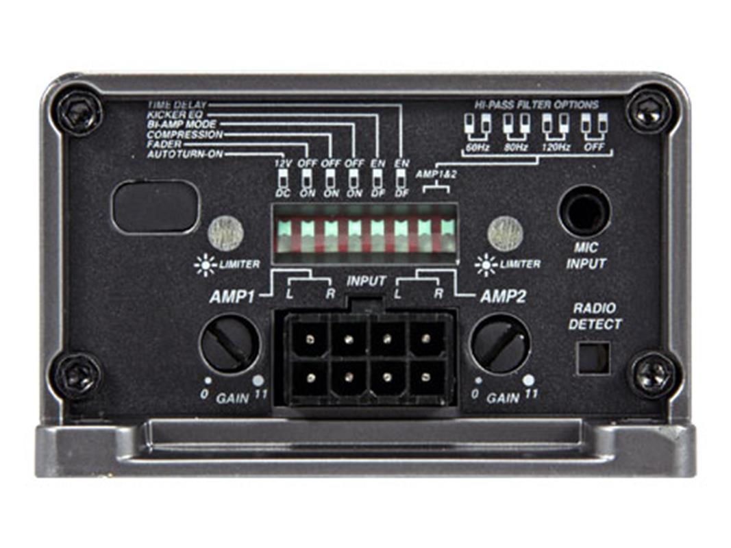 Kicker 47KEY2004, 4 x 50 W 4-kanals slutsteg