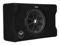 Kicker 48CDF124, Comp 12-tums (30 cm) subwoofer i nedåtriktad låda, 4 ohm