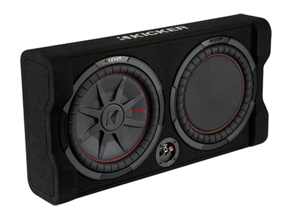 Kicker 48TRTP122, TRTP 12-tums (30 cm) tunn nedåtriktad subwooferlåda, 2 ohm