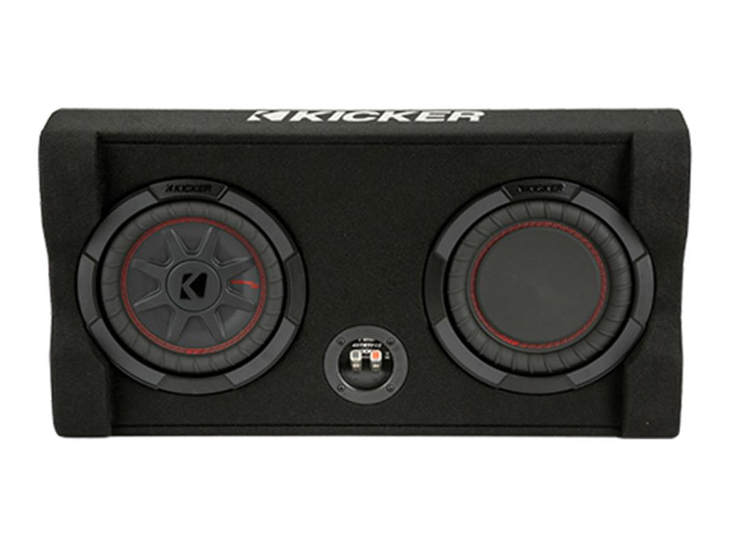 Kicker 48TRTP82, TRTP 8-tums (20 cm) tunn nedåtriktad subwooferlåda, 2 ohm
