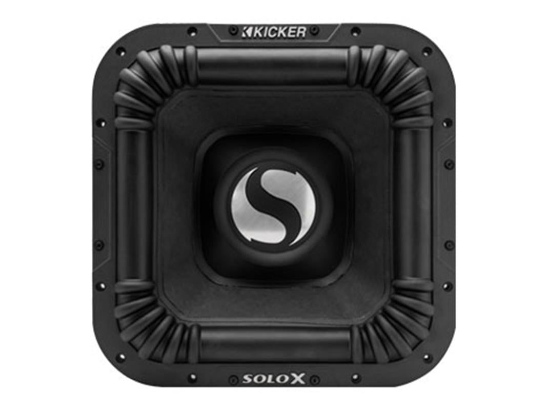Kicker 49L7X151, SoloX L7X 15-tums (38 cm) tävlingssubwoofer med 3-tums dubbel talspole, ferritmagnet och 1 ohm