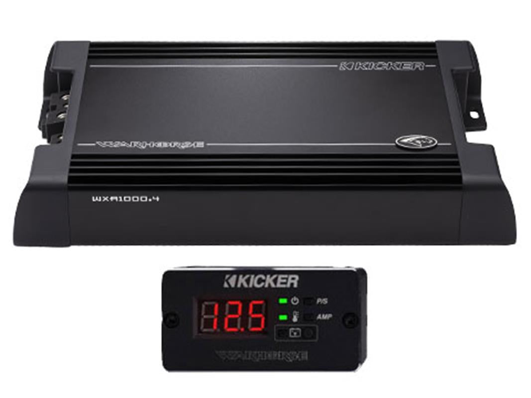 Kicker 49WXA10004, Warhorse WXA1000.4 4 x 250 W 4-kanals fullregisterförstärkare