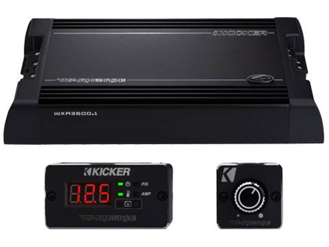 Kicker 49WXA36001, Warhorse WXA3600.1 3600 W monoförstärkare i klass D för subwoofer