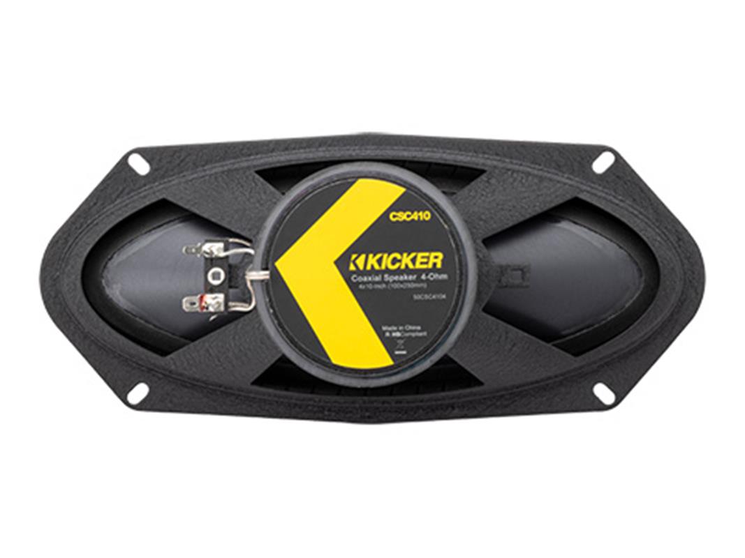 Kicker 50CSC4104, 4x10-tums koaxialhögtalare