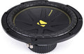 Kicker 50CWCD124, CompC 12-tums (30 cm) subwoofer med dubbla 4-ohms talspolar, RoHS-kompatibel
