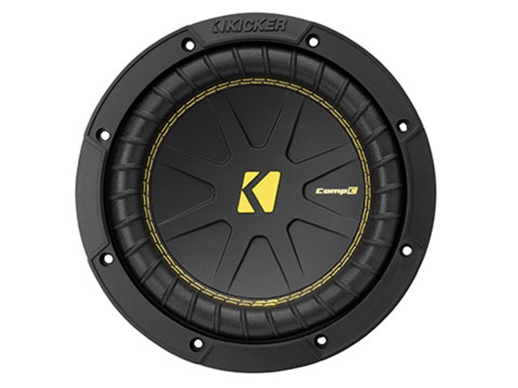 Kicker 50CWCD84, CompC 8-tums (20 cm) subwoofer med dubbla 4-ohms talspolar, RoHS-kompatibel