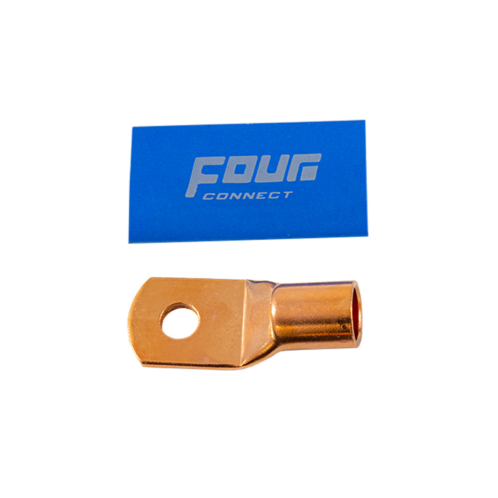 FOUR Connect 4-690387 STAGE3 OFC M8-ringkabelsko för 50 mm², 20 st blå