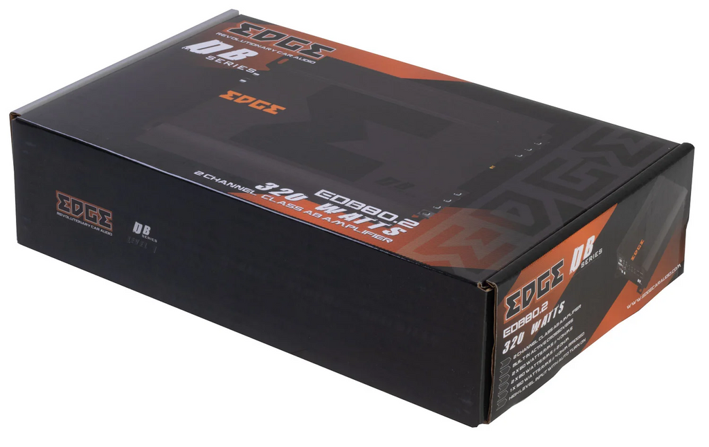 EDGE EDB80.2LITE-E2, Tvåkanaligt Slutsteg