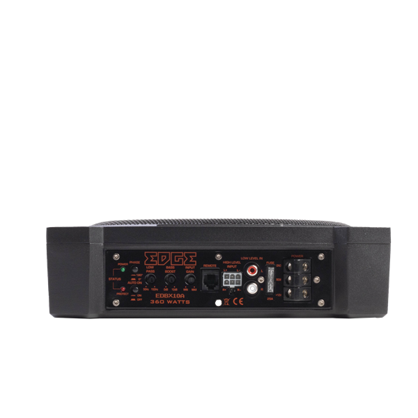EDGE Slim-kabinett, 10" aktiv subwoofer