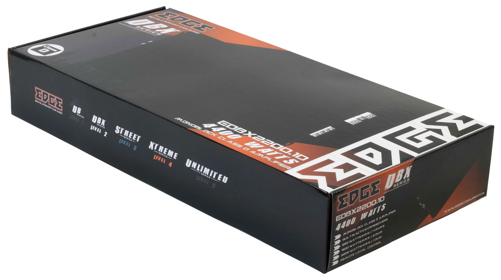 EDGE DBX2200.1D-E4, Monoblock Slutsteg