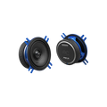 AudioControl PNW-35, 3,5" 2-vägs koaxialhögtalare PAR
