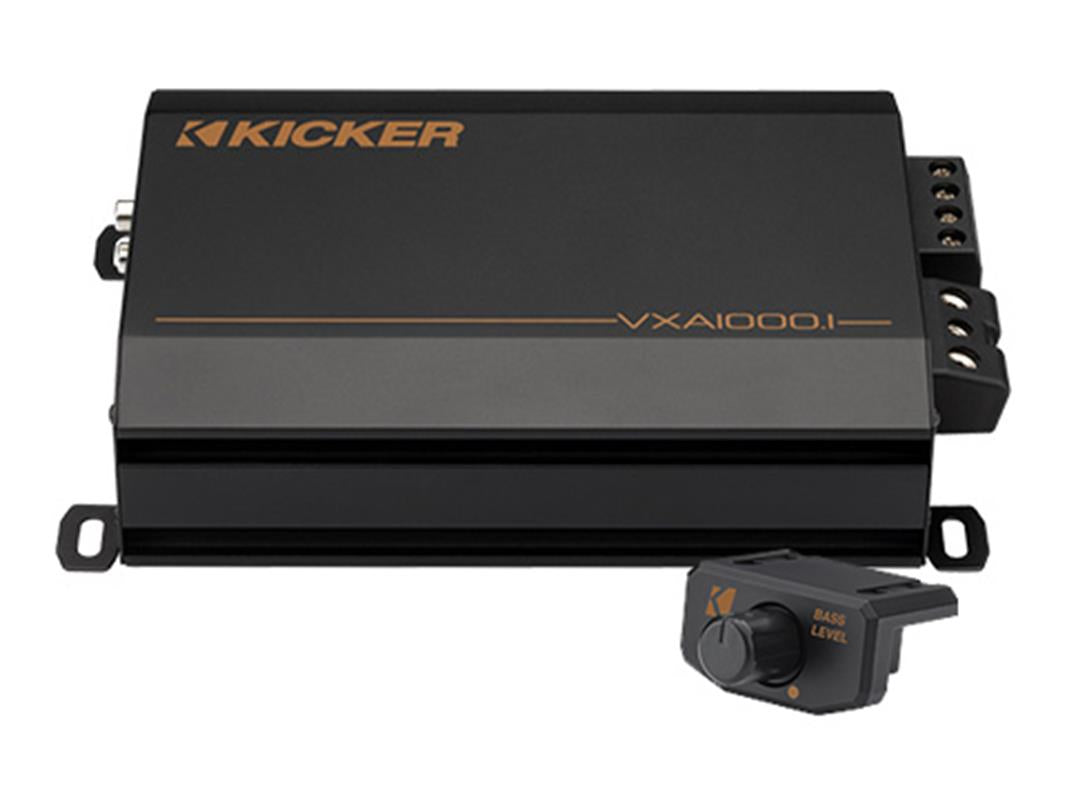 Kicker 53VXA10001, VXA1000.1 1000 W monoförstärkare i klass D för subwoofer
