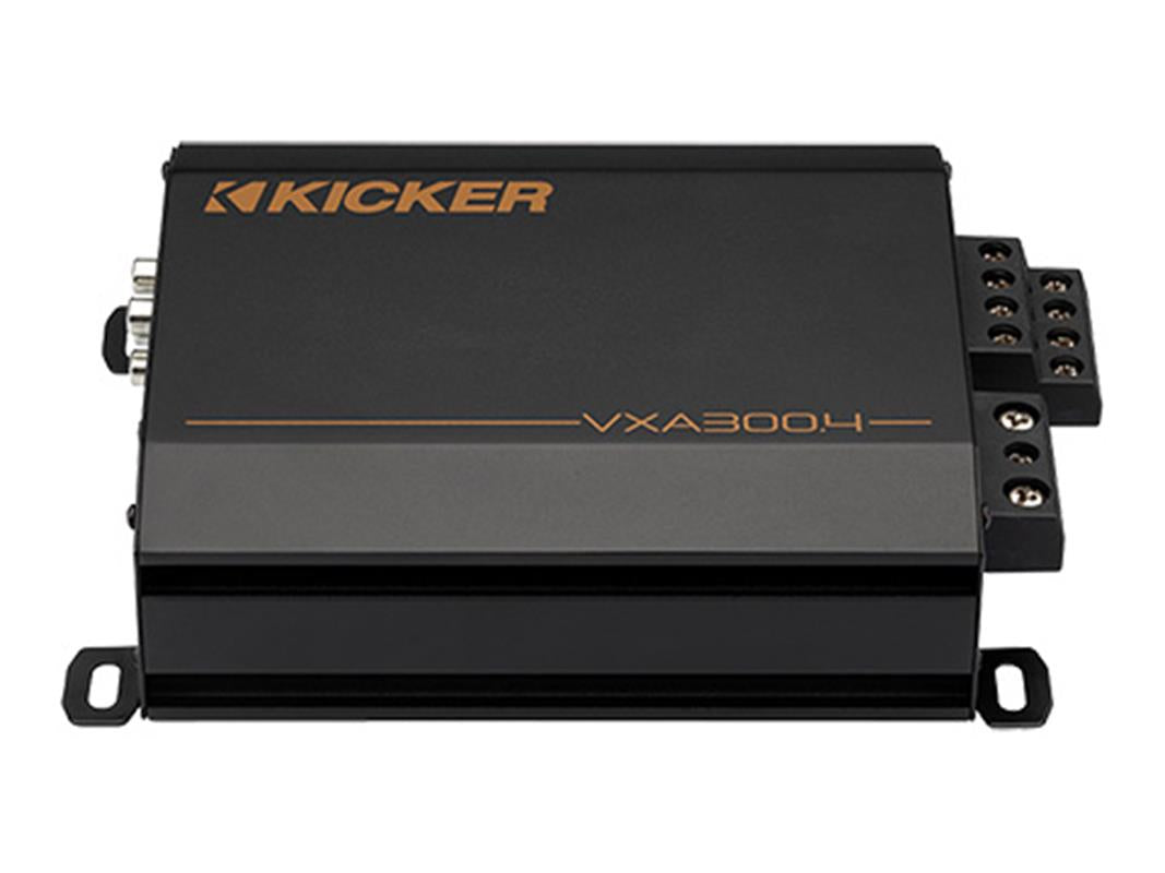 Kicker 53VXA3004, VXA300.4 4 x 75 W 4-kanals fullregisterförstärkare i klass D