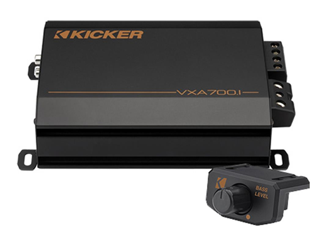 Kicker 53VXA7001, VXA700.1 700 W monoförstärkare i klass D för subwoofer