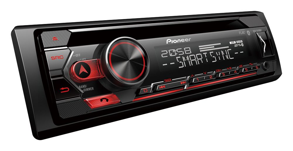 Pioneer DEH-S420BT, Bilstereo med MP3/WMA, Bluetooth, USB