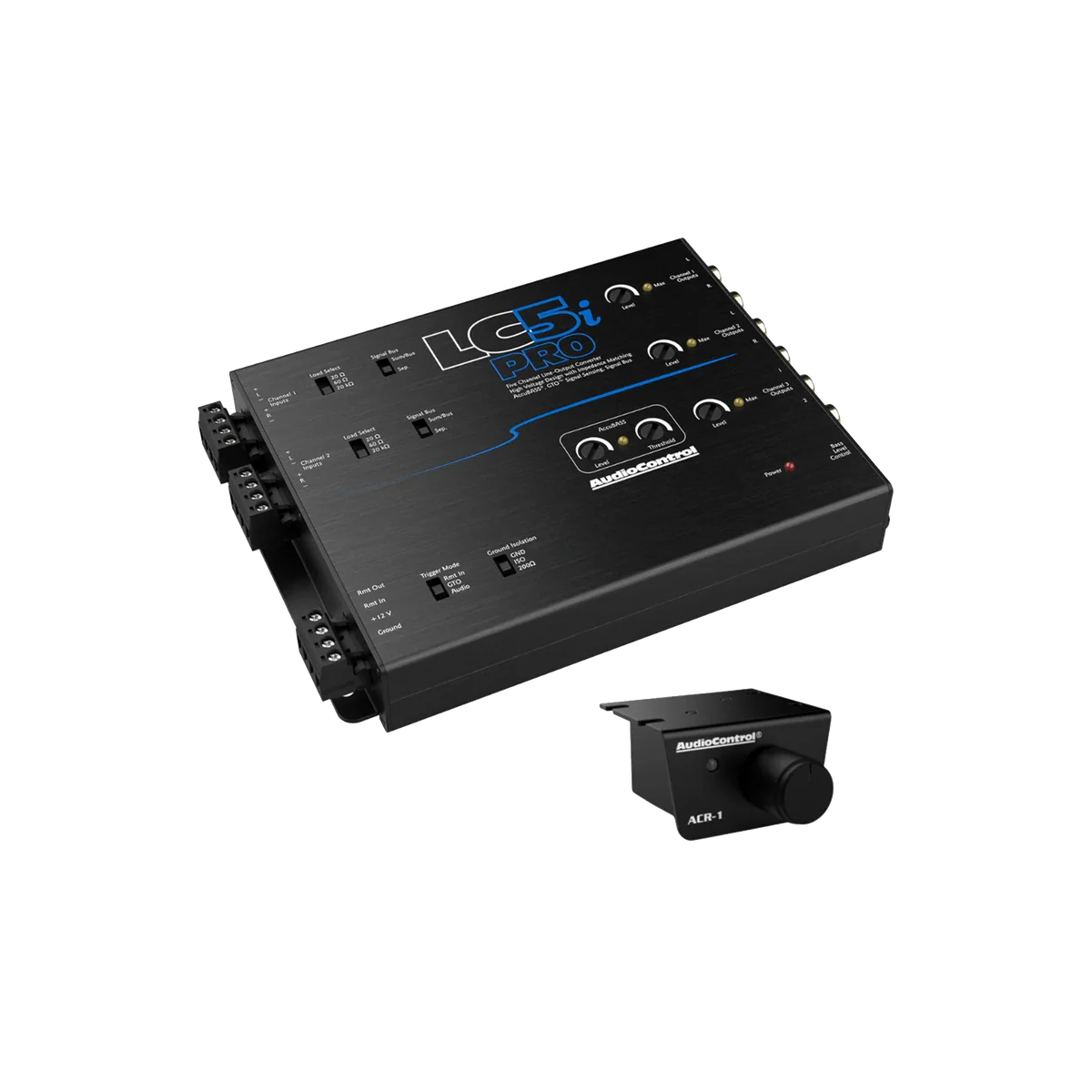 AudioControl LC5iPRO, 4-kanals in / 6-kanals ut, line out-omvandlare