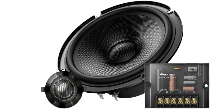 Pioneer TS-Z65CH, 2-vägskit 6,5"