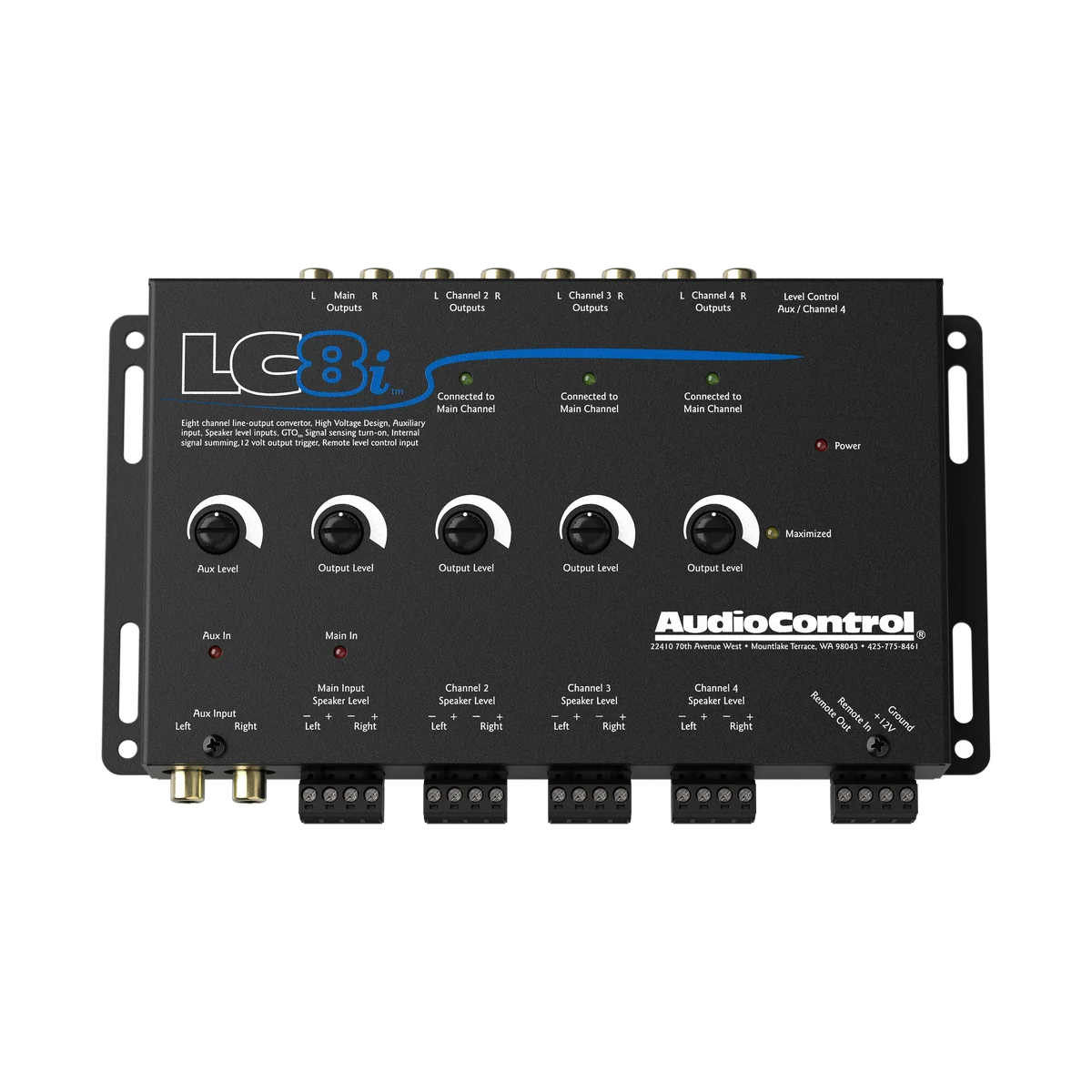 AudioControl LC8i, 8-kanals line out-omvandlare