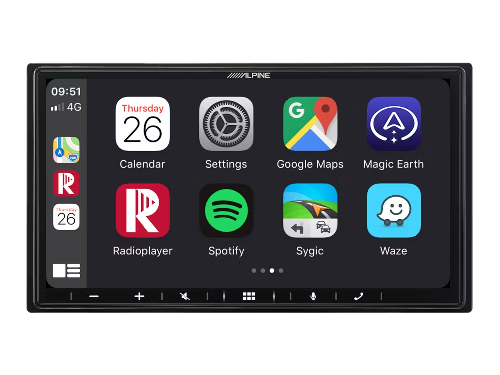 Alpine ILX-W690DU8, multimediapaket med 7" skärm