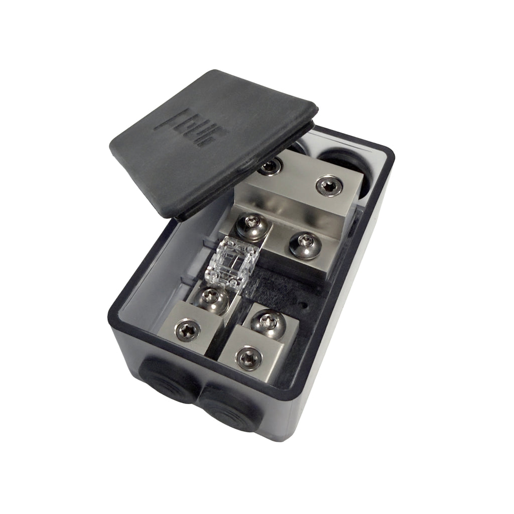 FOUR 4-600422 STAGE 2 MINI-ANL-SÄKRINGSHÅLLARE, 2X50 MM² TILL 2X25 MM²