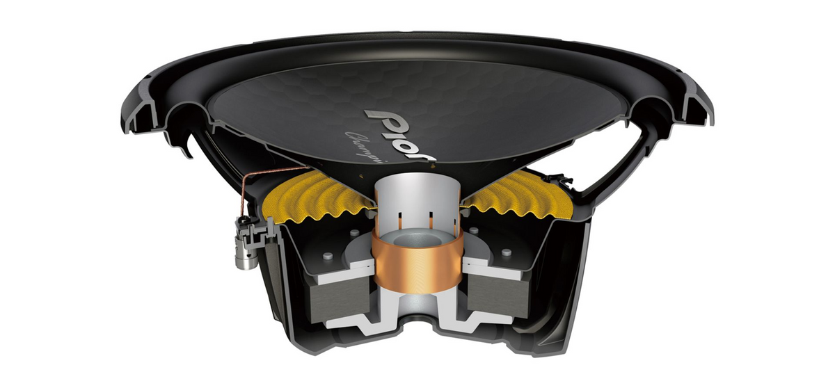 Pioneer TS-W32S4, 12-tums / 300 mm subwoofer, 4 ohm, SVC