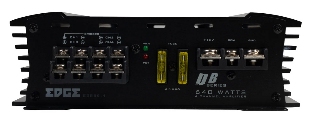 EDGE EDB80.4LITE-E2, Fyrkanaligt Slutsteg