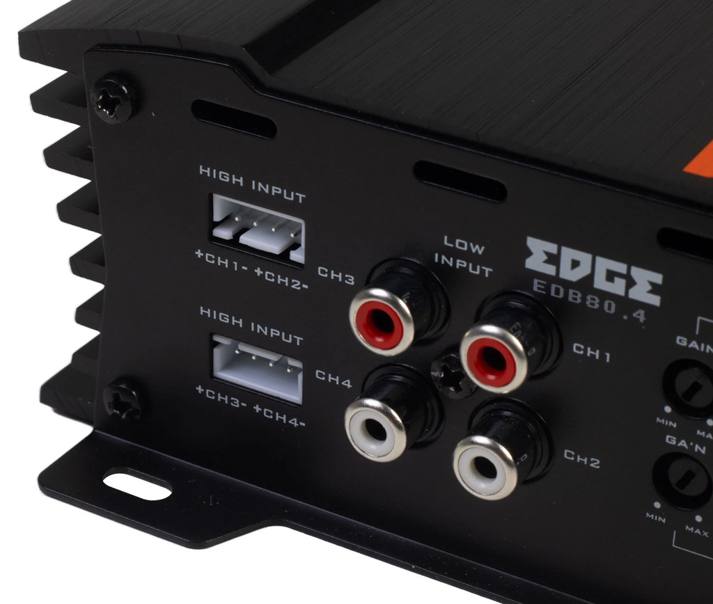 EDGE EDB80.4LITE-E2, Fyrkanaligt Slutsteg