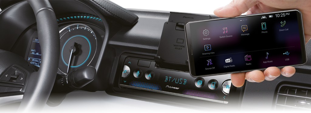 Pioneer SPH-20DAB, Bilstereo med Bluetooth och DAB