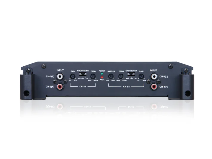 Alpine BBX-F1200, 4-kanals slutsteg