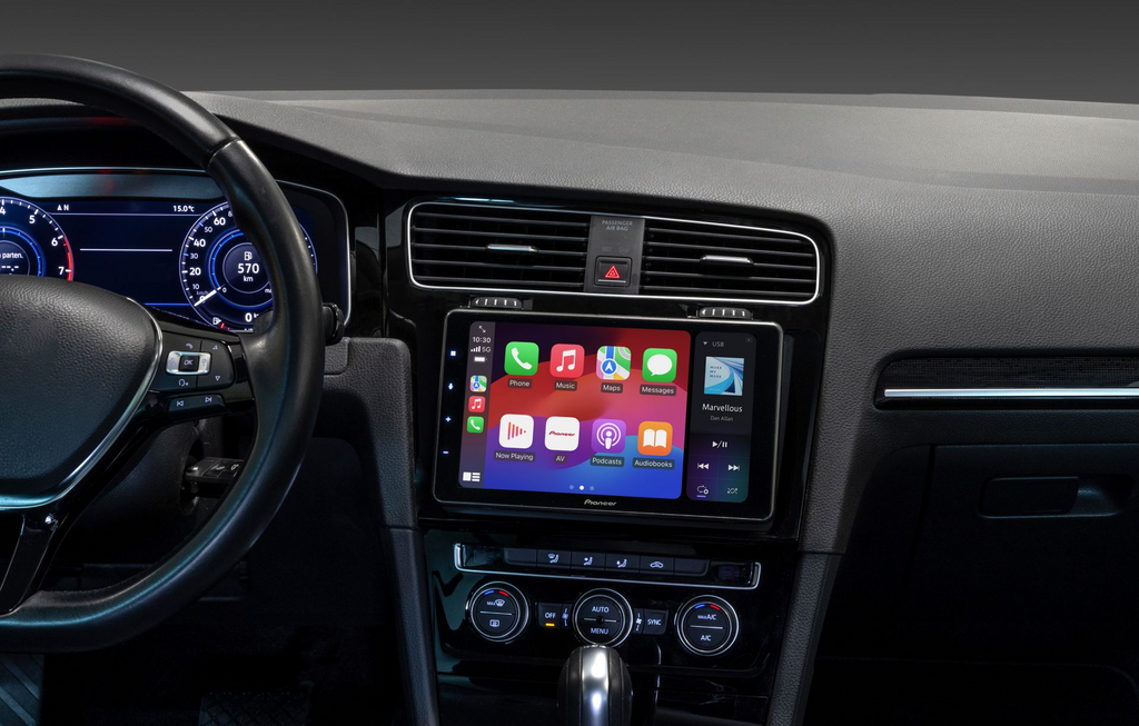 Pioneer SPH-EVO950DAB-VAG, VAG-bilstereo med 9-tums kapacitiv pekskärm