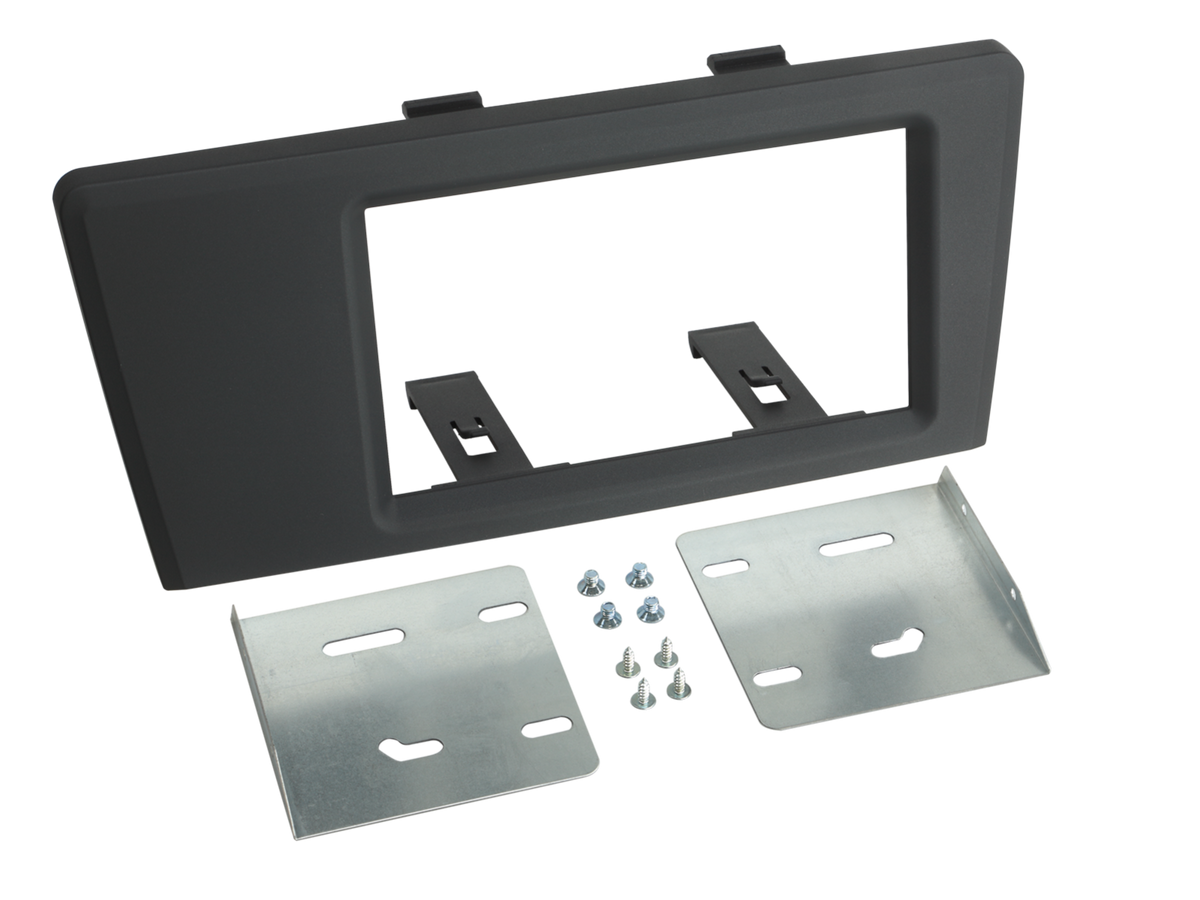 ACV 2-DIN-monteringsram för Volvo S60/V60/S70/V70/XC70, antracit