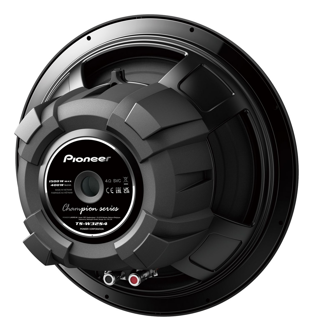 Pioneer TS-W32S4, 12-tums / 300 mm subwoofer, 4 ohm, SVC