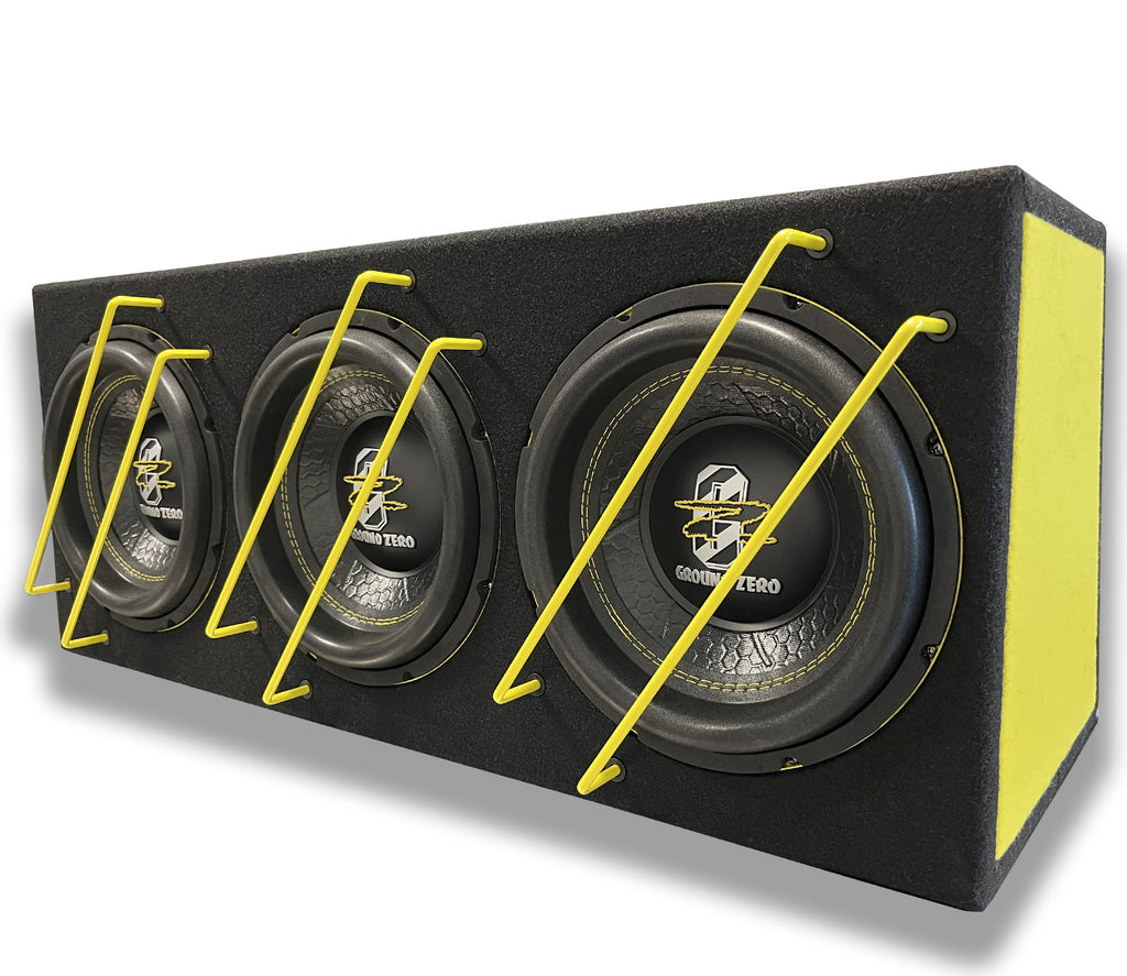 Ground Zero GZIB 3.250SPL – baslåda med 3 x 10 tum