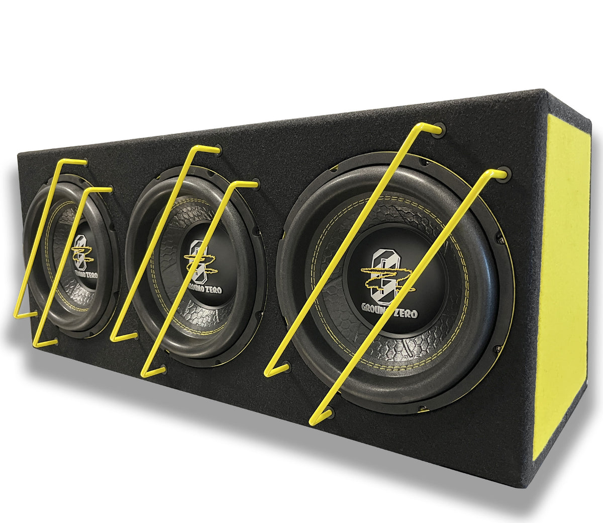 Ground Zero GZIB 3.250SPL – baslåda med 3 x 10 tum