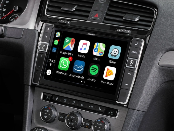 Alpine X903D-G7, Style navigationssystem för Golf 7