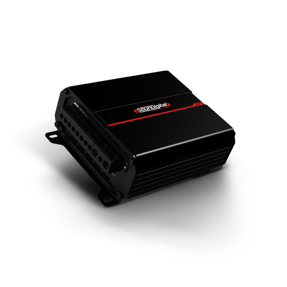 SounDigital 800.4 XP 4 Ω – kompakt 4-kanalsförstärkare