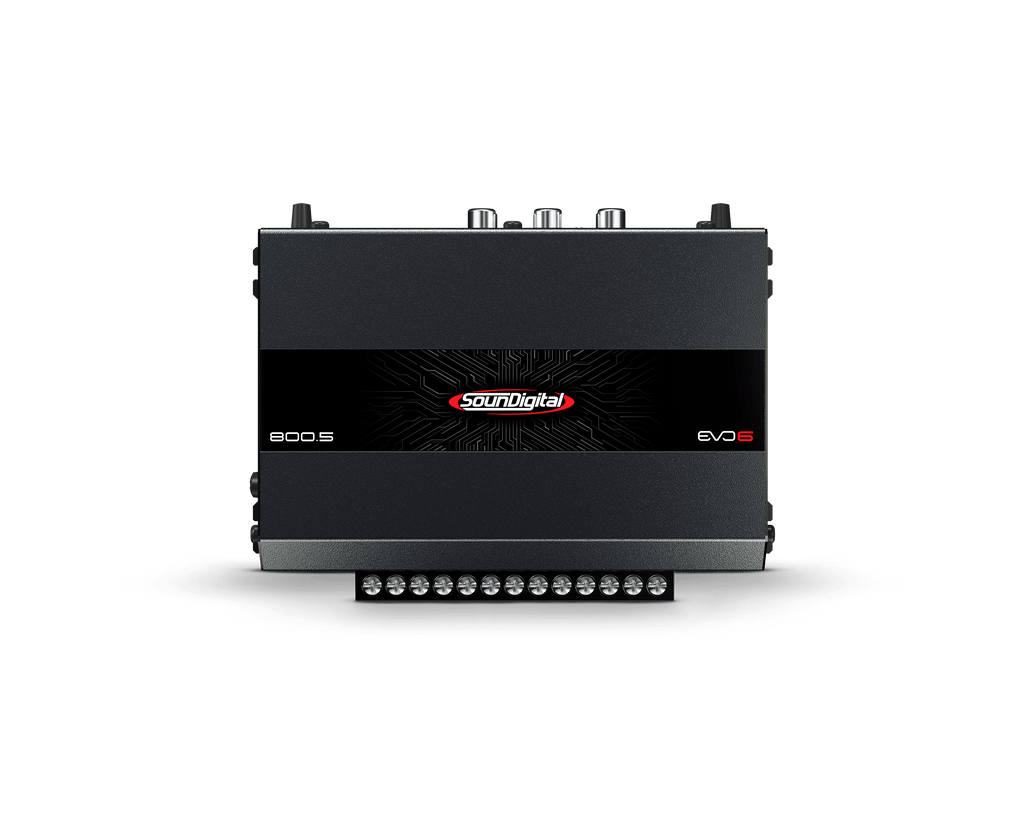 SounDigital 800.5 EVO 6 5-kanalsförstärkare – 4 ohm