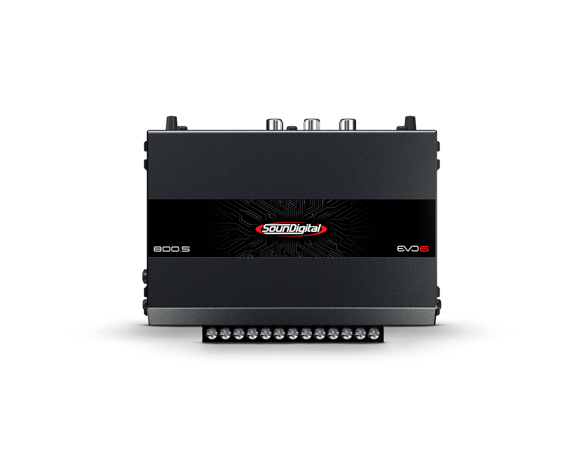 SounDigital 800.5 EVO 6 5-kanalsförstärkare – 4 ohm