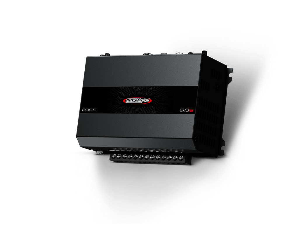 SounDigital 800.5 EVO 6 5-kanalsförstärkare – 4 ohm