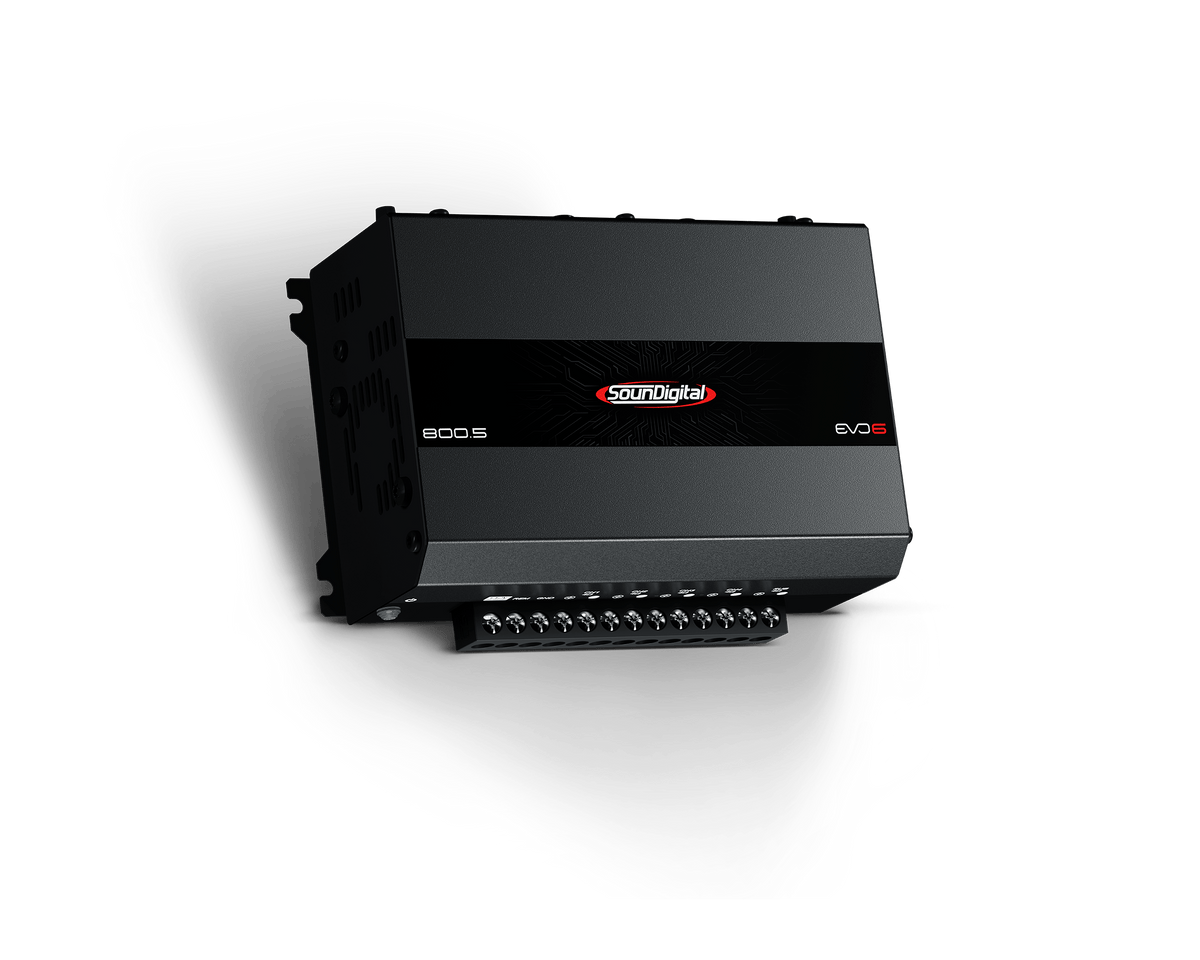 SounDigital 800.5 EVO 6 5-kanalsförstärkare – 4 ohm