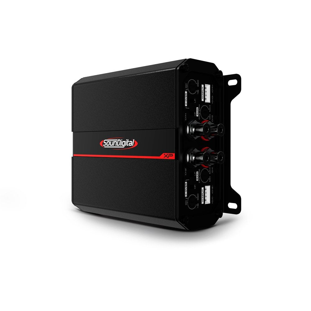 SounDigital 800.4 XP 4 Ω – kompakt 4-kanalsförstärkare