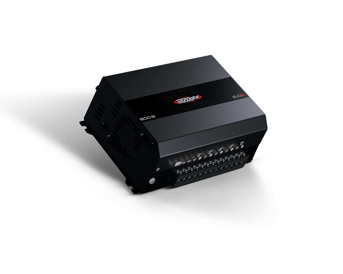 SounDigital 800.5 EVO 6 5-kanalsförstärkare – 4 ohm